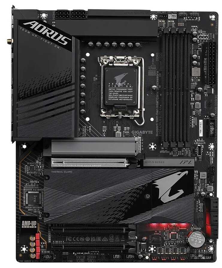 Материнская Плата Gigabyte Z790 Aorus ELITE AX