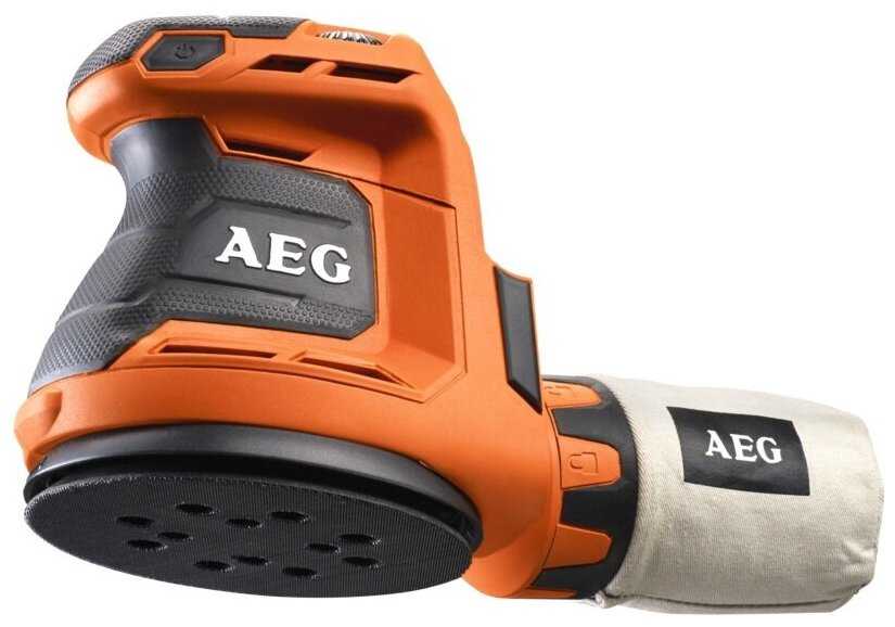 Эксцентриковая шлифмашина AEG BEX 18-125-0 фотография 7