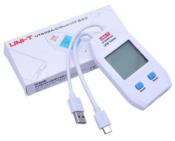 USB-мультиметр цифровой UNI-T UT658DUAL фотография 5