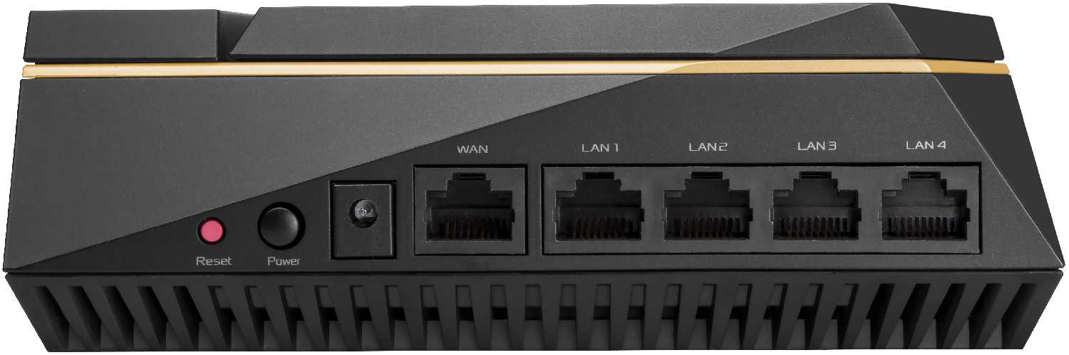 Wi-Fi Mesh система ASUS AX6100 (RT-AX92U 2 Pack), черный фотография 7