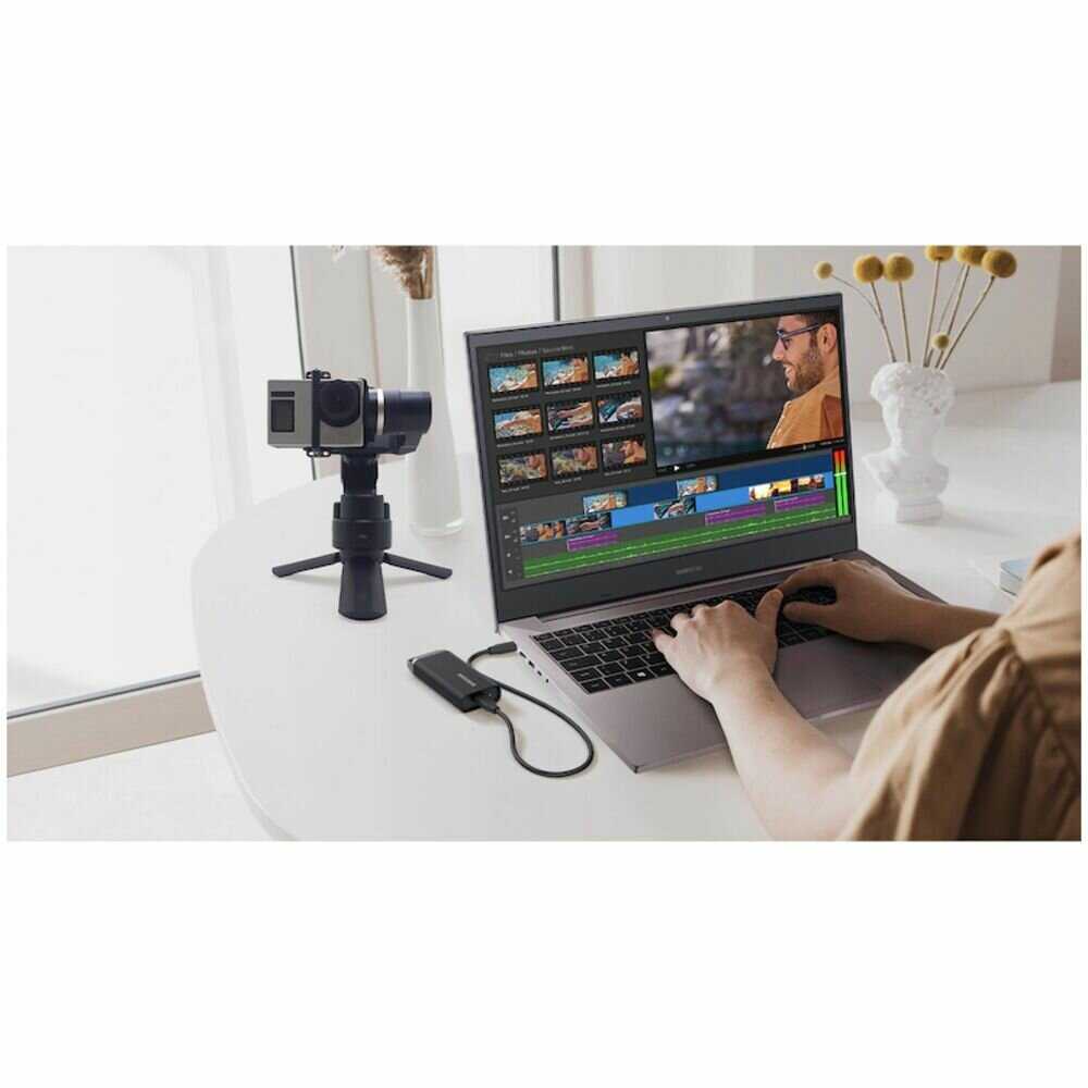 Внешний SSD Samsung T5 EVO Type-c USB 3.2 Gen2 (MU-PH4T0S) фотография 12