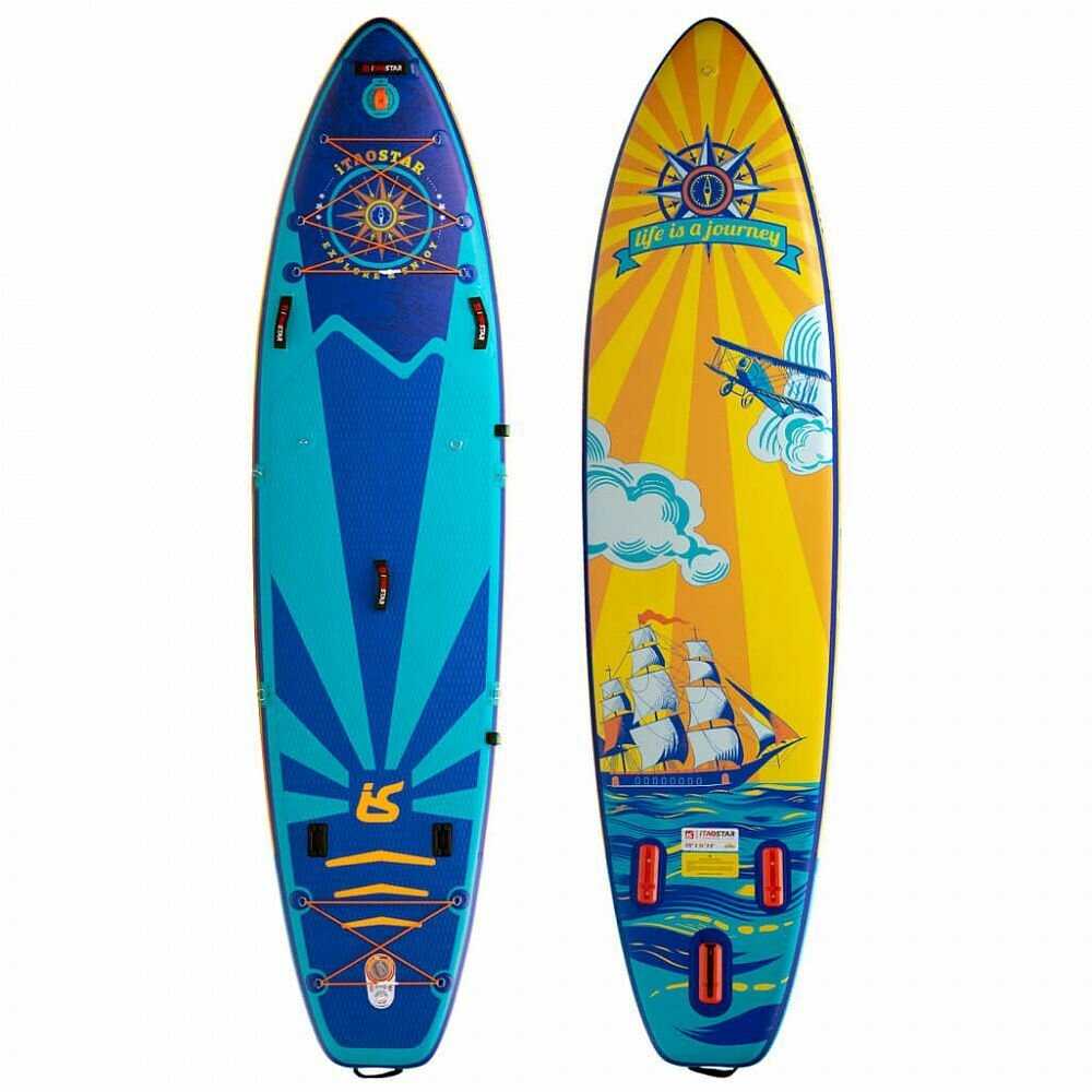 Сап борд надувной iTaoStar 11.0x34x6 Cat (335x86x15) фотография 13