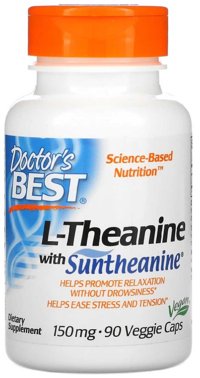 Doctor's Best L-Theanine with Suntheanine (150 мг)