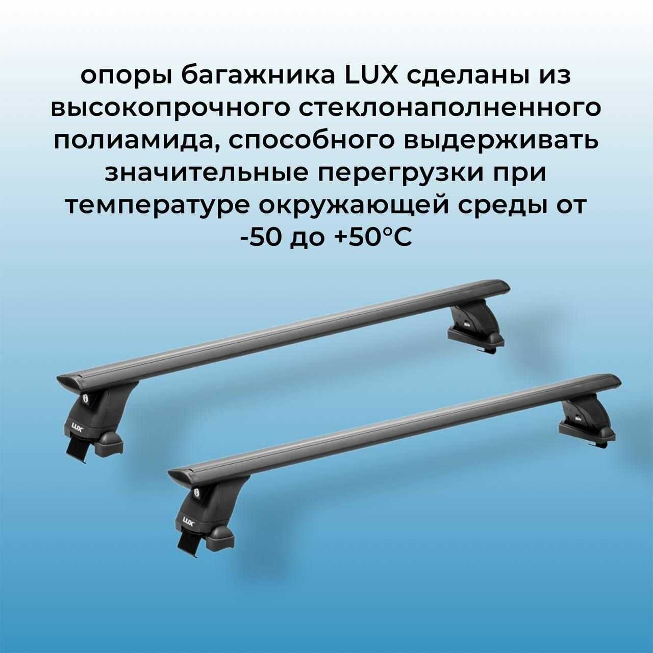 Багажник на крышу LUX БК3 для Nissan Wingroad III (Y12) фотография 21