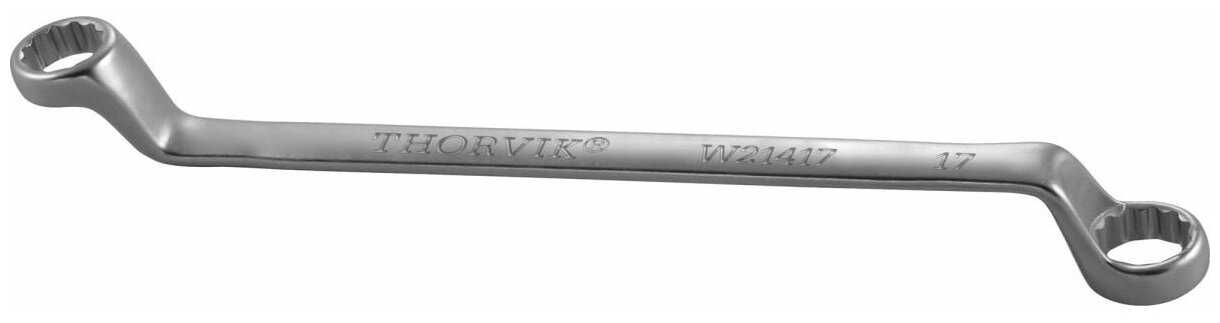 Ключ гаечный накидной изогнутый серии ARC 24х27 мм W22427 THORVIK 52566
