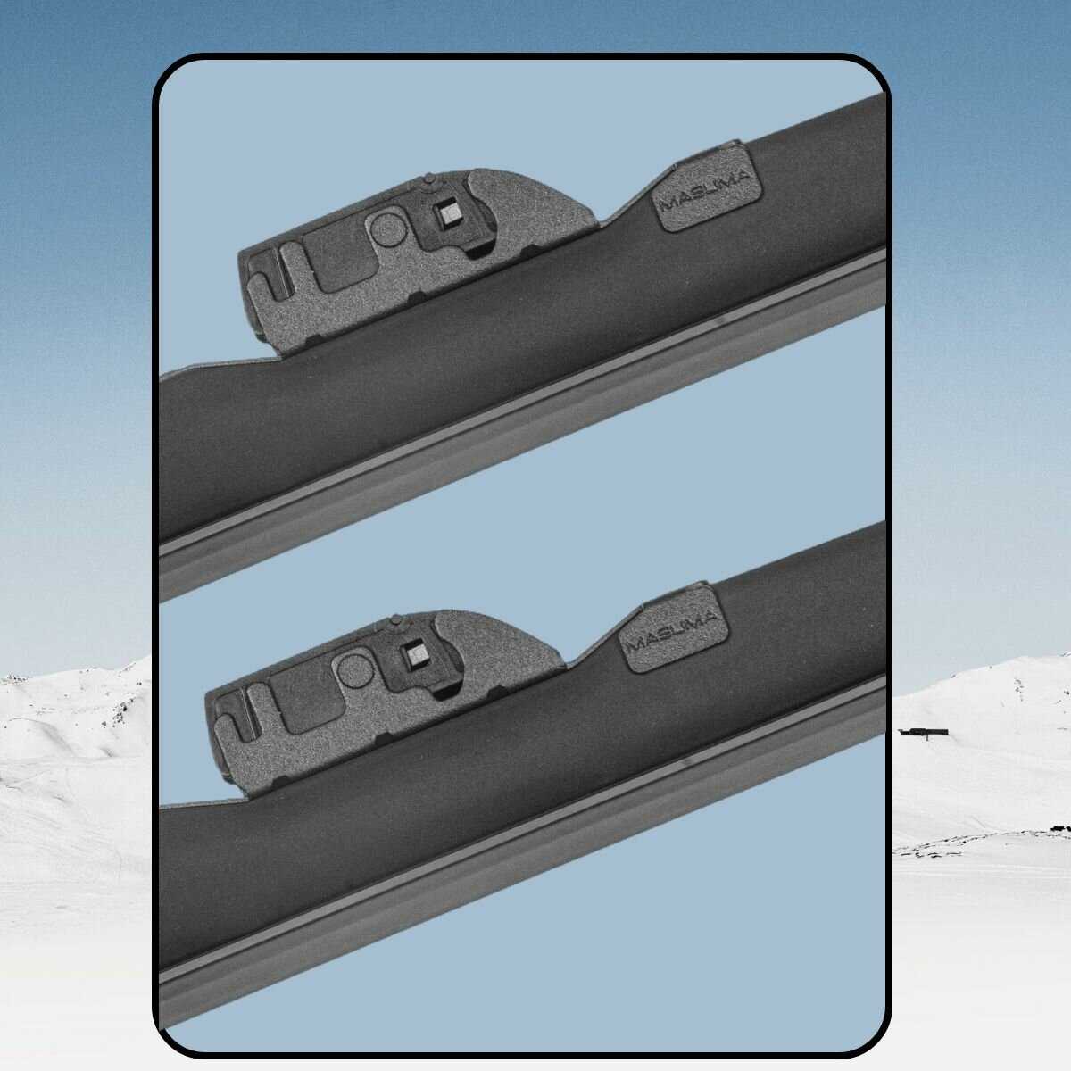 Зимние щетки Masuma Masuma для Renault Sandero II (комплект 550/475 мм) фотография 3