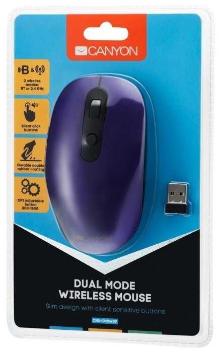 Беспроводная мышь Canyon MW-9 фотография 12