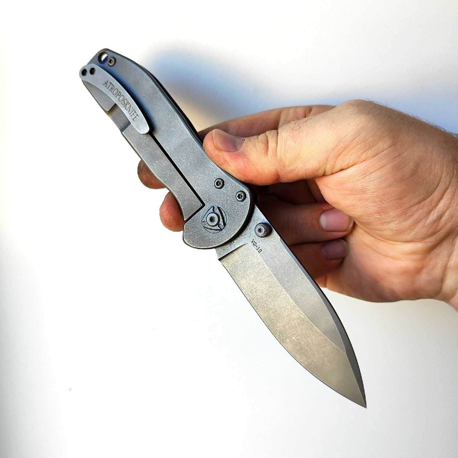 Нож туристический Atropos Кибер Бульдог фотография 25