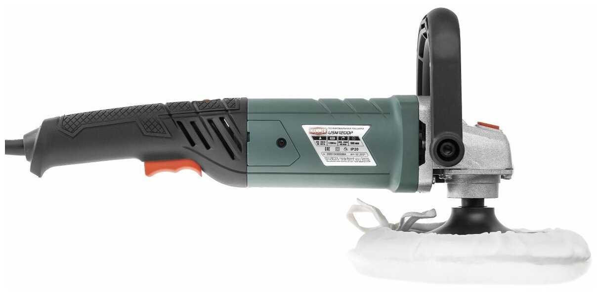 Полировальная машина Hammer USM 1200 P (1200 Вт) фотография 9