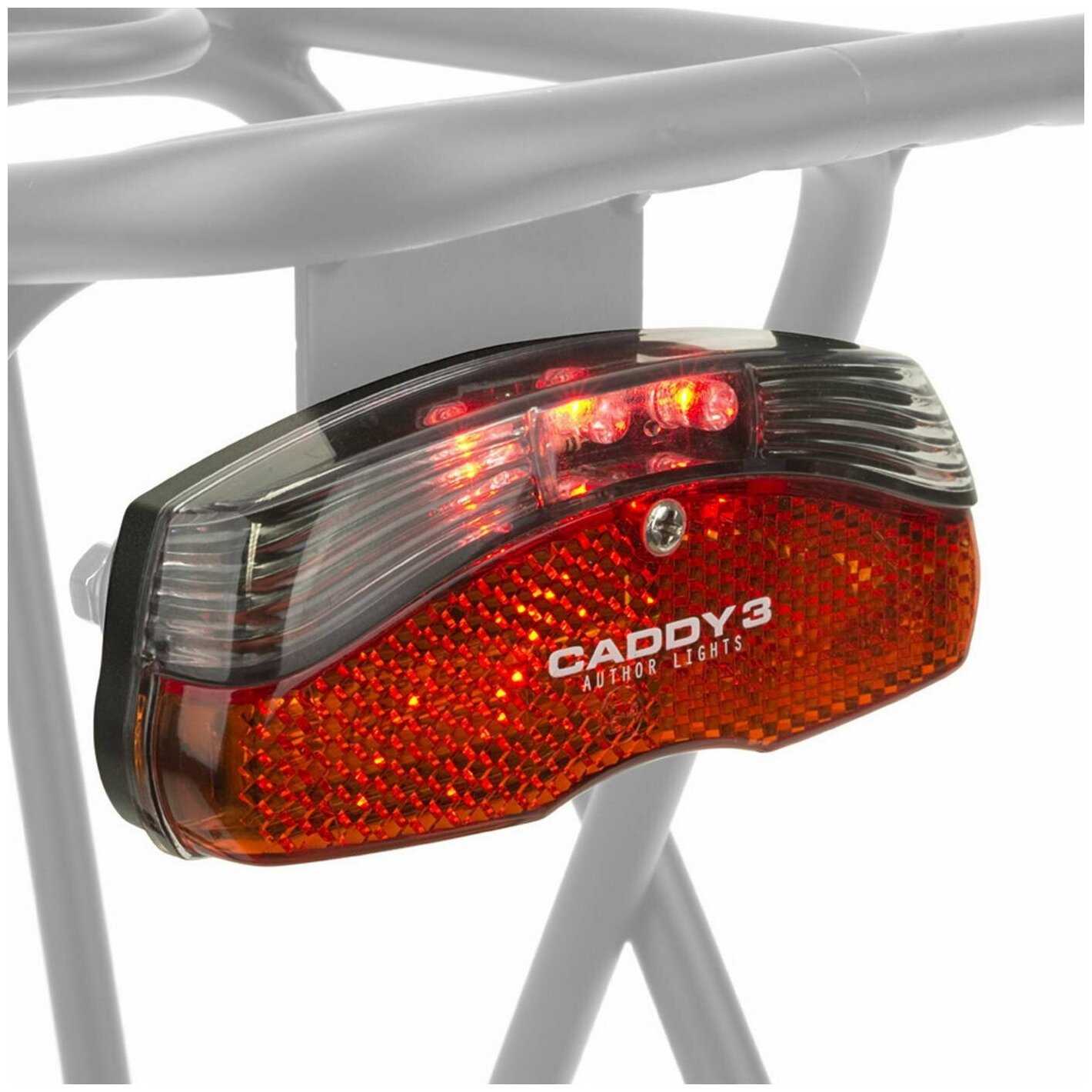 Фонарь задний AUTHOR A-Caddy 3 (3 диода/1ф)