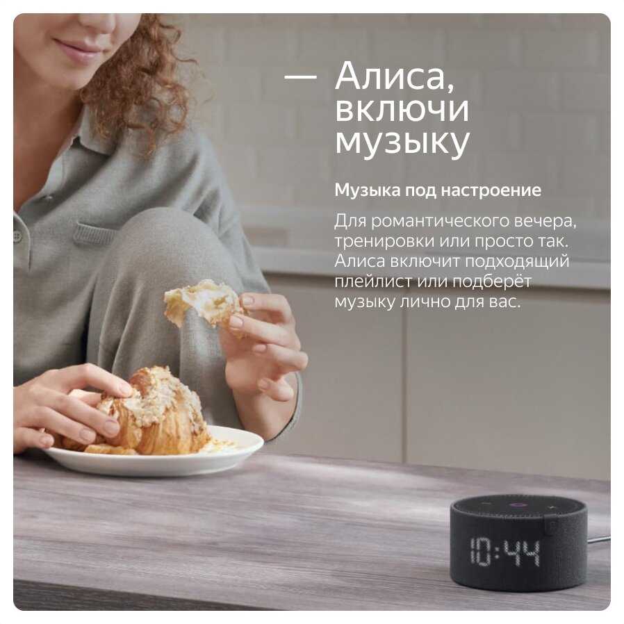 Портативная акустика Яндекс Новая Станция Мини фотография 10