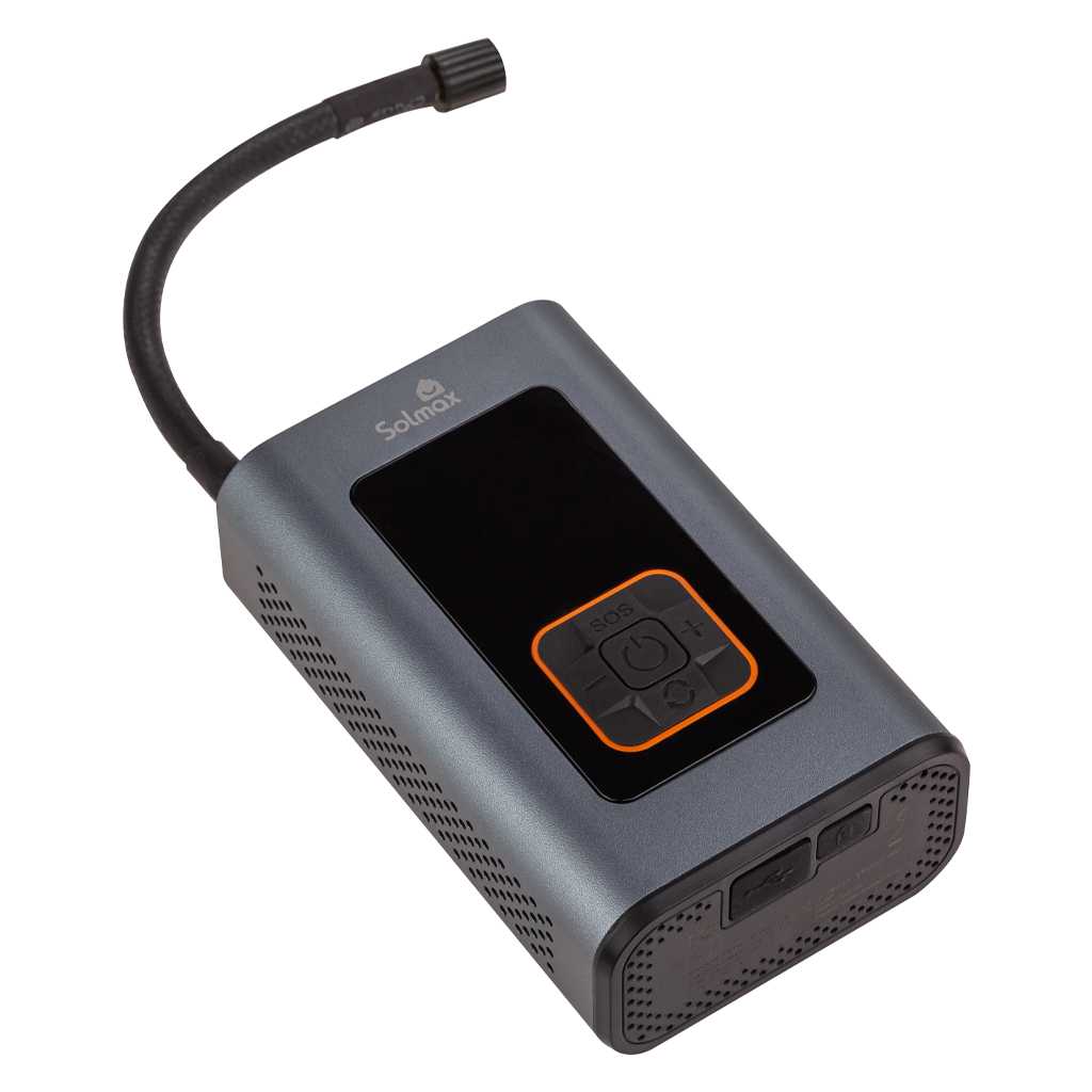 Компрессор автомобильный Solmax беспроводной (60 Вт 16 л/мин) фотография 9