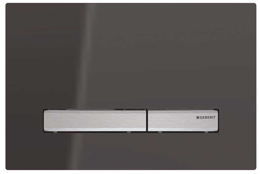 Клавиша смыва Geberit Sigma50 черный/хром 115.788. SD.2