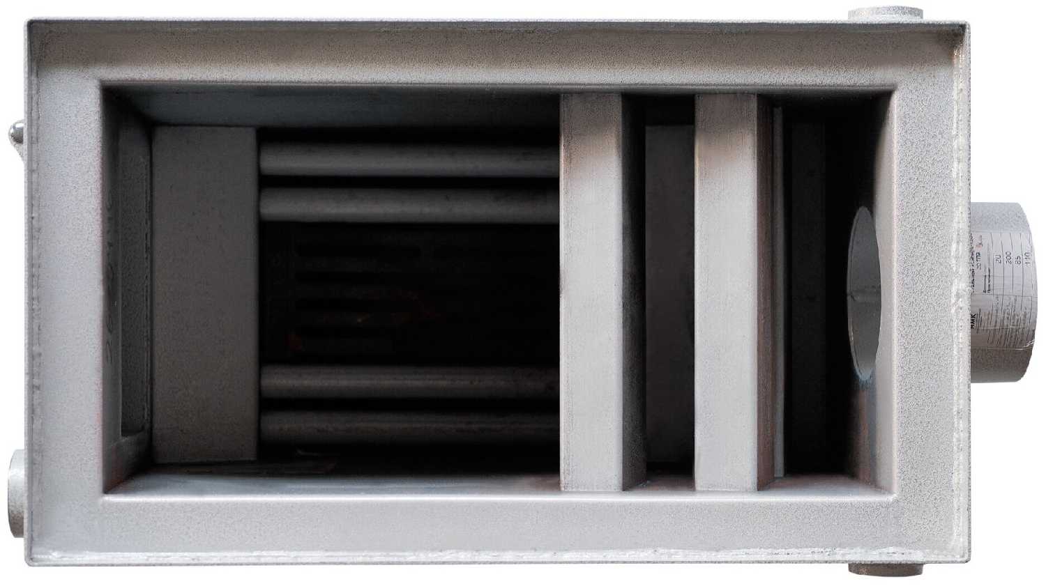 Котёл напольный твердотопливный Сибирь КВО 20 (универсальный) фотография 6