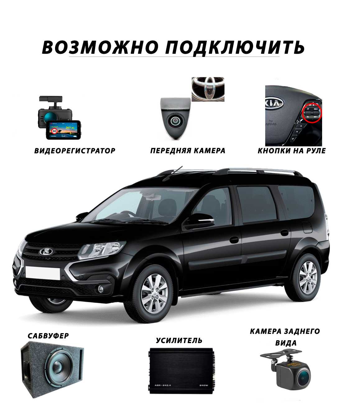 Магнитола LADA Largus 1 Рестайлинг (2021-2024) фотография 15