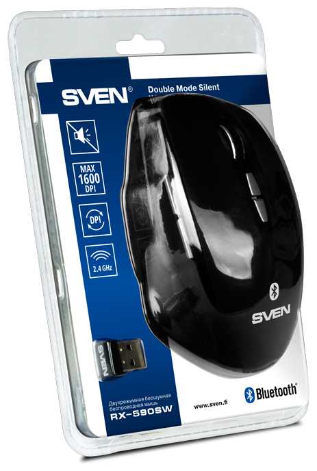 Беспроводная мышь SVEN RX-590SW фотография 8