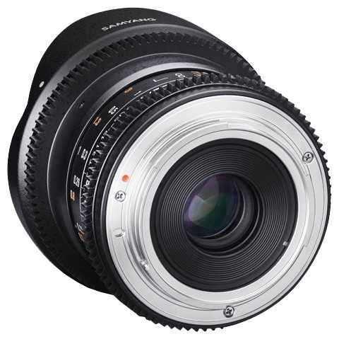 Объектив Samyang 12mm T3.1 ED AS NCS VDSLR Fish-eye Micro 4/3 фотография 2