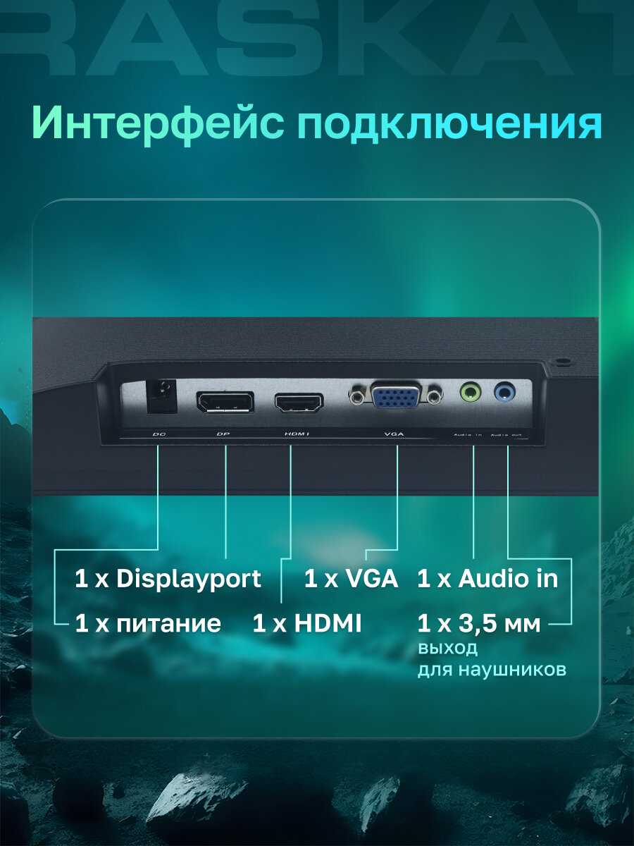 Монитор Raskat I24F10DAP фотография 2