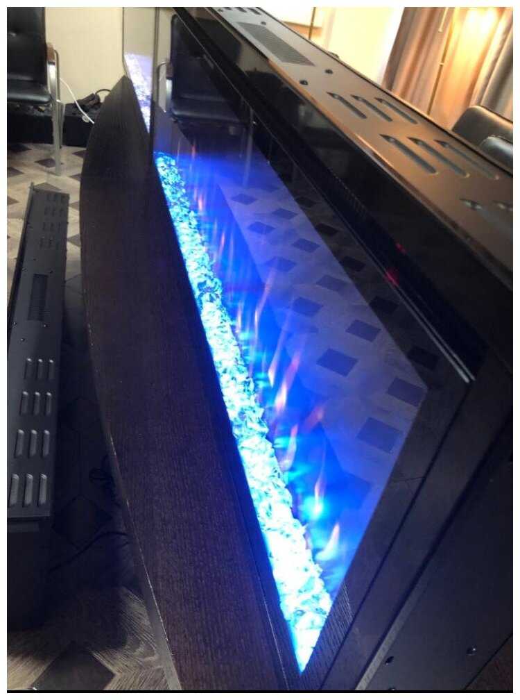 Электрокамин Denver + Saphir 50 (10 вариантов подсветки) фотография 1