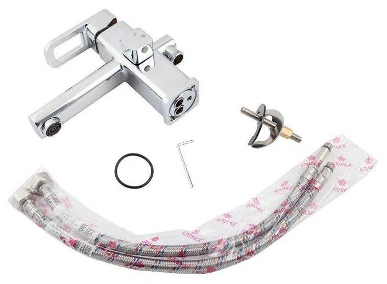 Смеситель для раковины (умывальника) KAISER Sharp 64088, рычажный фотография 7