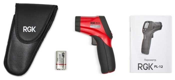 Пирометр/Тепловизор RGK PL-12 фотография 3