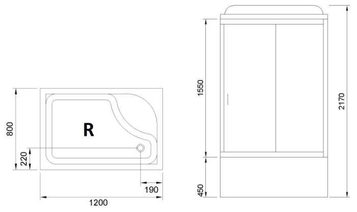 Душевая Кабина Royal Bath RB 8120BP2 фотография 11