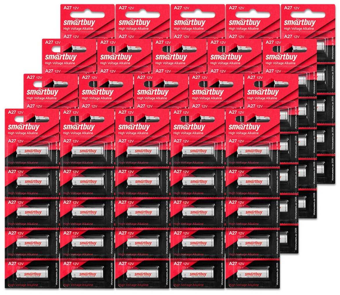Батарейка SmartBuy High Voltage Alkaline A27 фотография 6