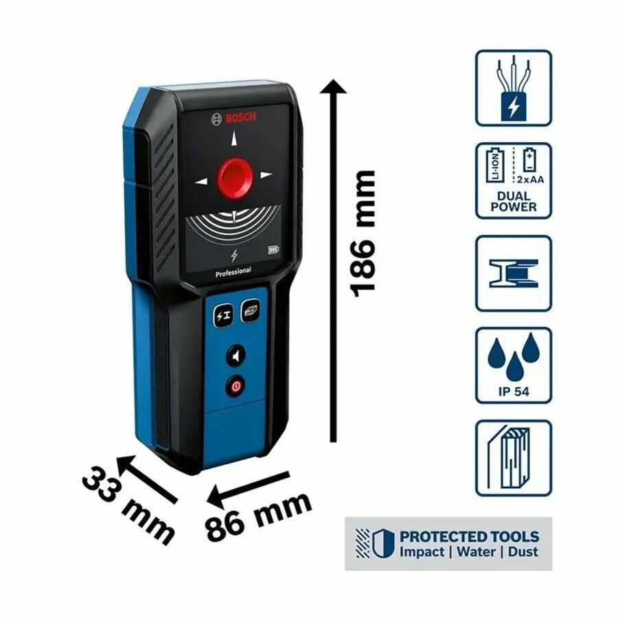 Детектор Bosch GMS 120-27 фотография 2