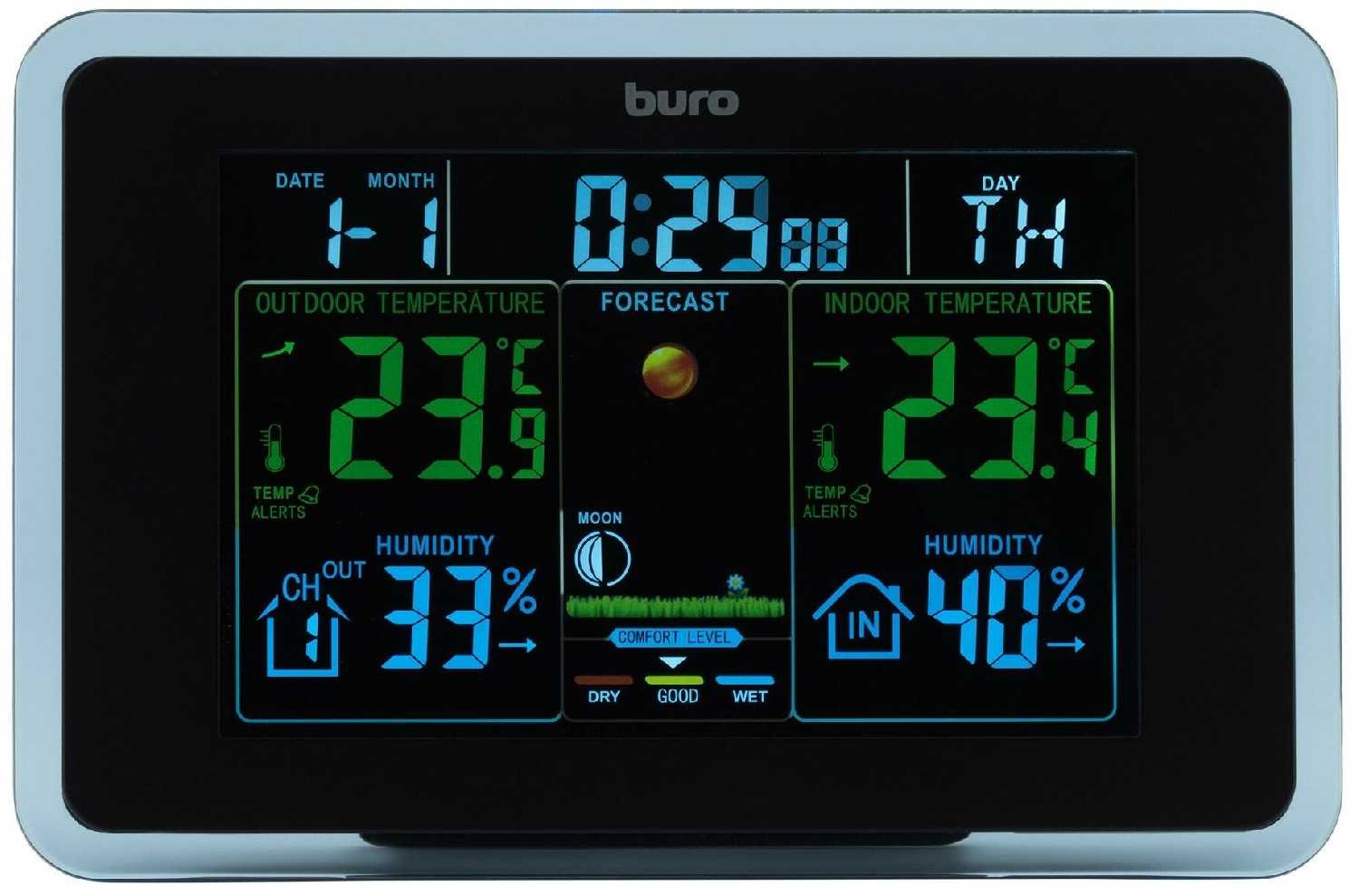 Погодная станция Buro BU-WSH168