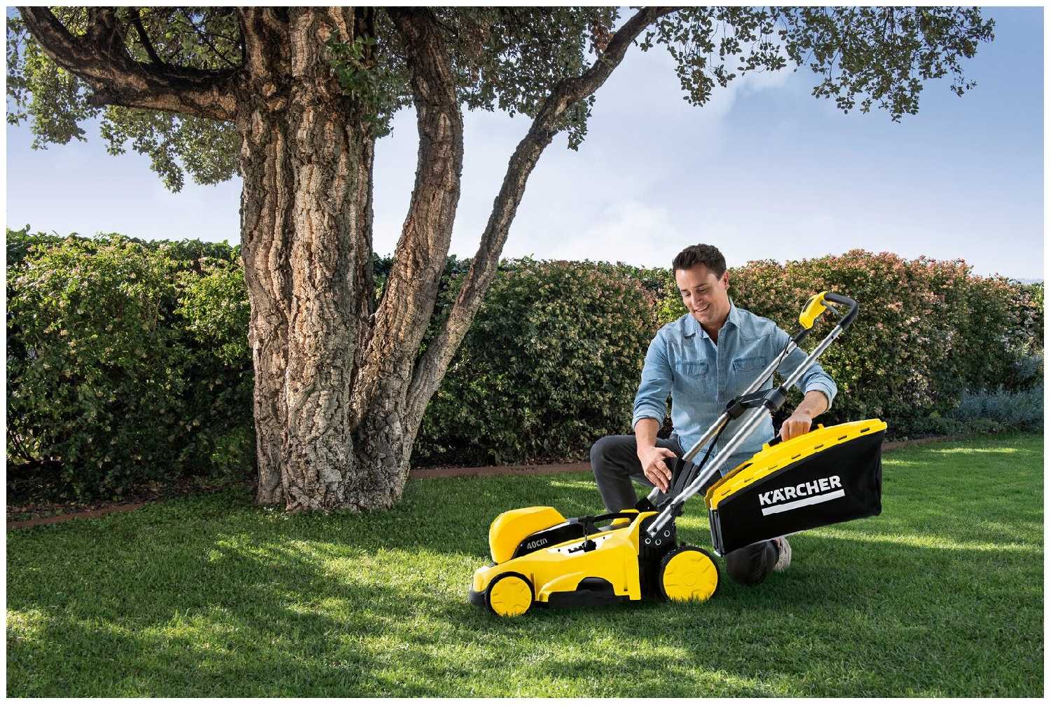 Аккумуляторная газонокосилка KARCHER LMO 36-40 Battery (1.444-452.0) фотография 9