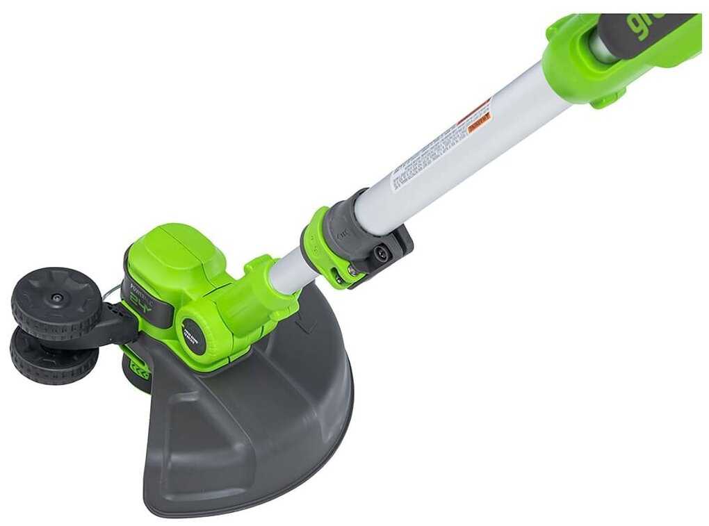 Садовый Триммер Greenworks G24LT30K2 фотография 2