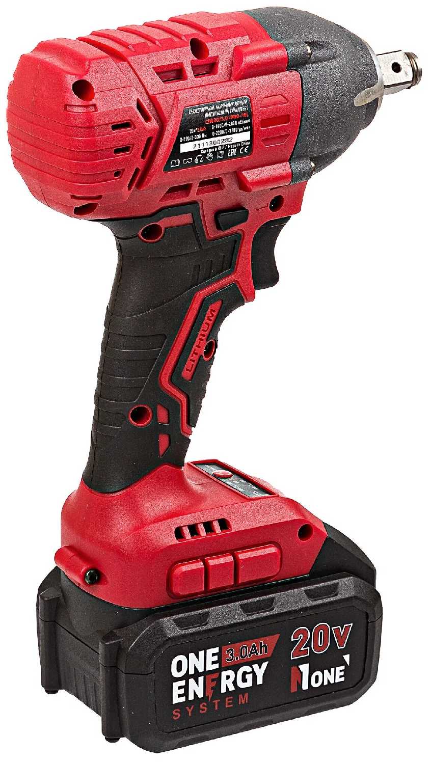 Гайковерт NUMBER ONE CIW20/3.0 PRO-1BL фотография 6