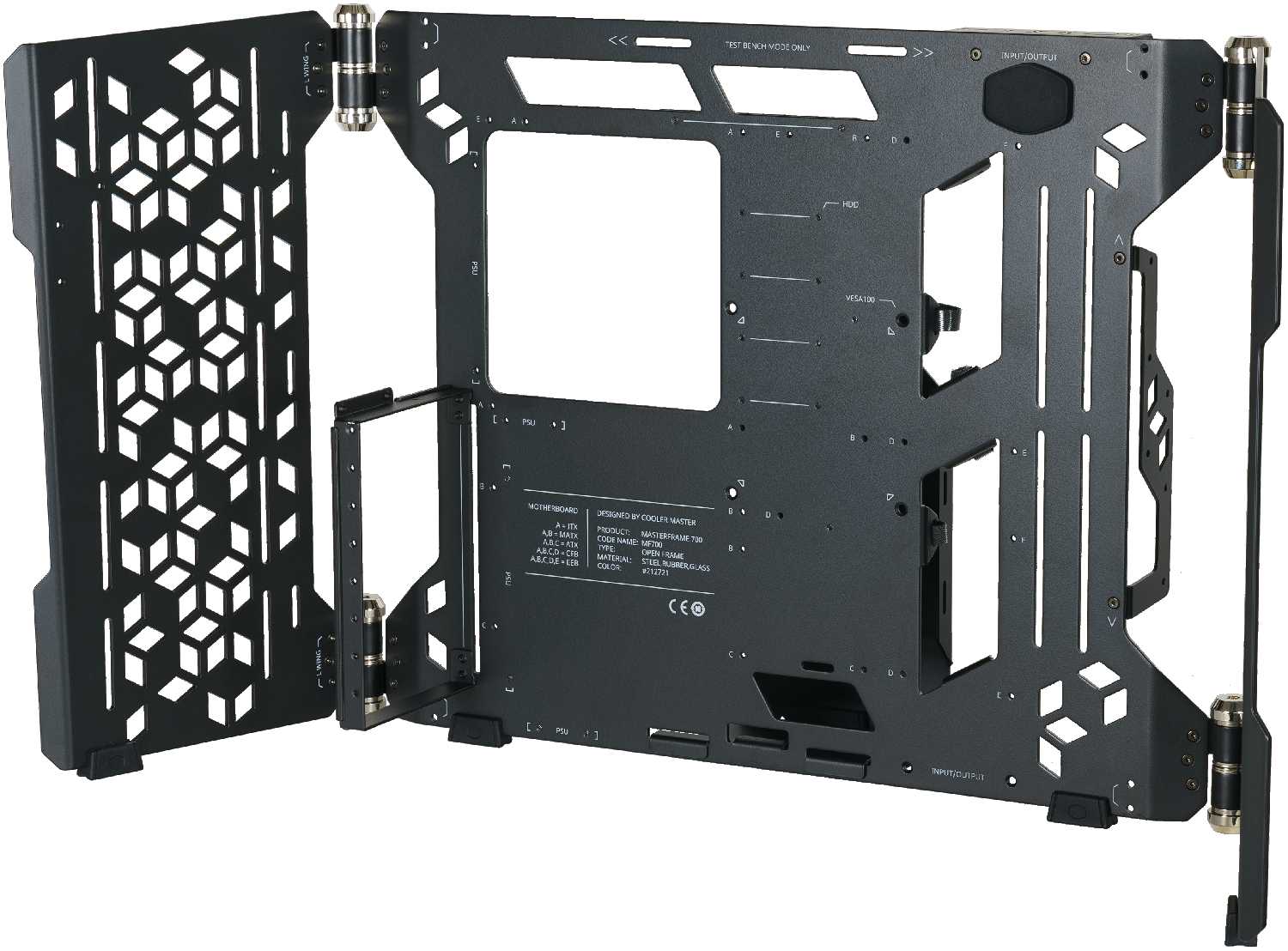 Компьютерный корпус Cooler Master MasterFrame 700 TG (MCF-MF700-KGNN-S00) фотография 14