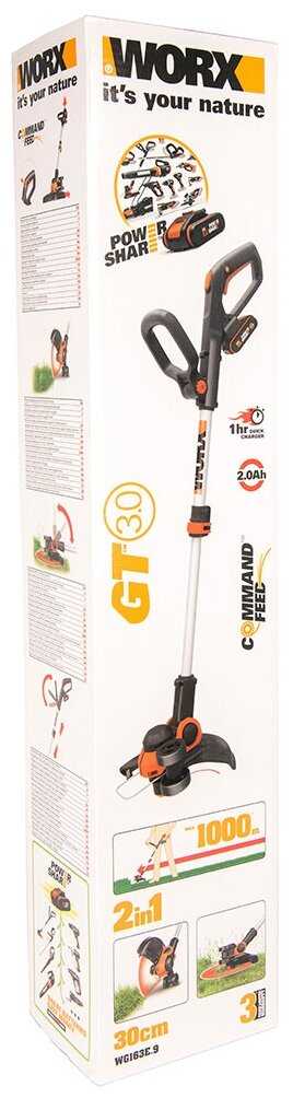Триммер электрический Worx WG163E.9 фотография 14