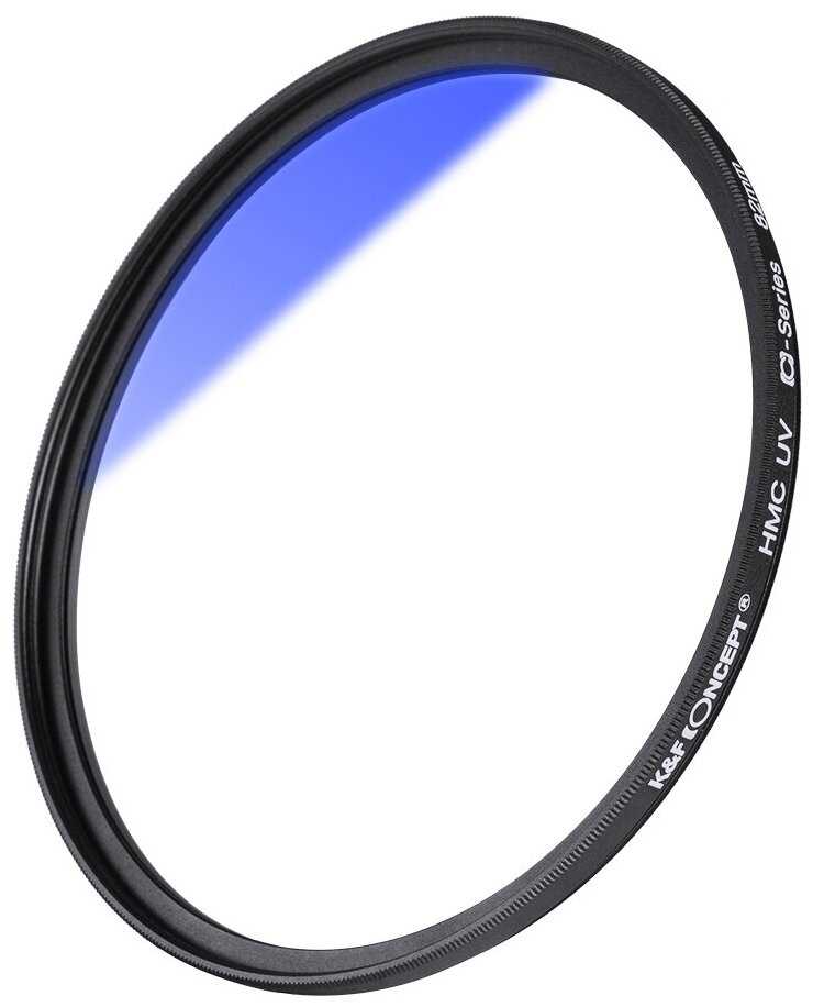 Ультрафиолетовый защитный фильтр K&F Concept HMC UV (43mm Slim) фотография 2