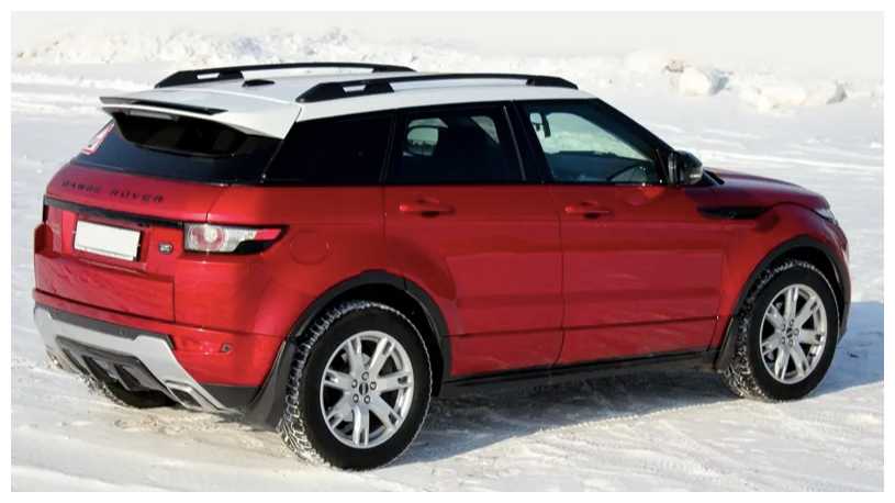 Рейлинги для Land Rover Range Rover Evoque 2011-2018 черные фотография 3