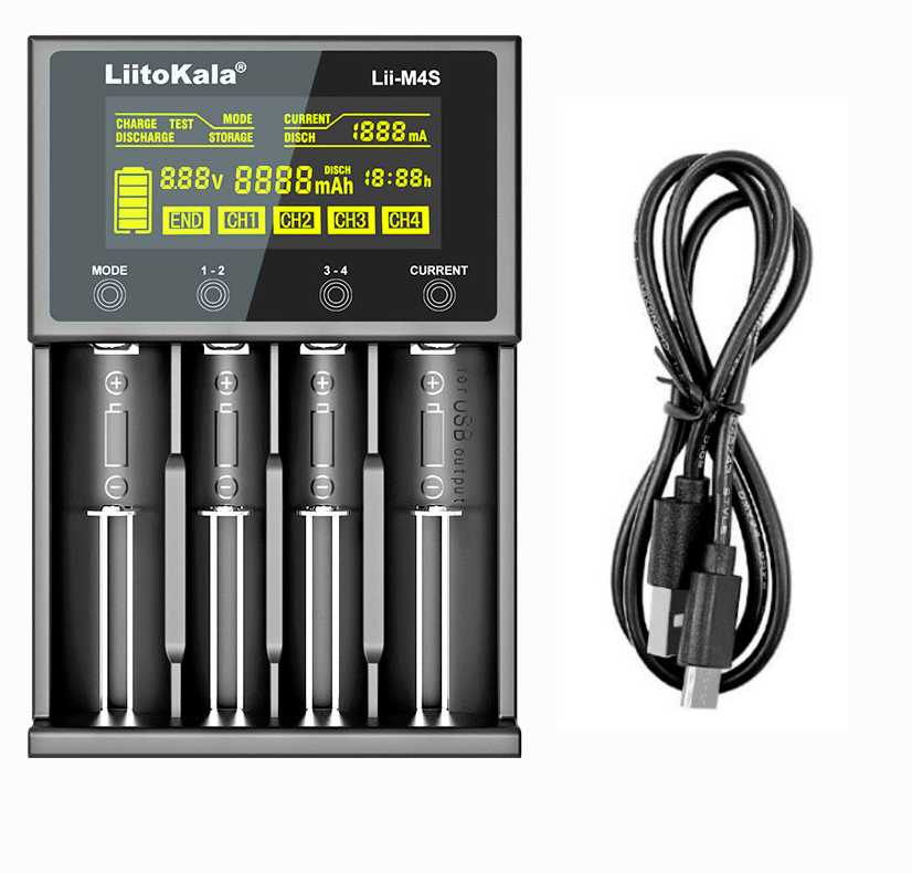 Зарядное устройство LiitoKala Lii-M4S фотография 5