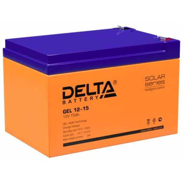 Аккумуляторная батарея DELTA HR 12-18 фотография 6