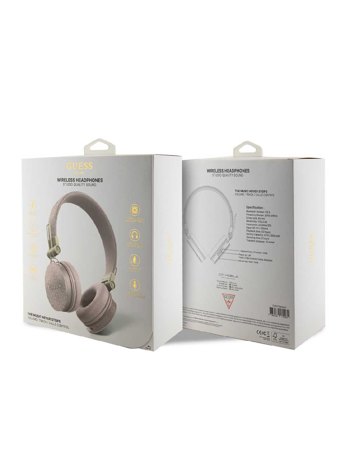 Наушники Guess Bluetooth Headphones Round (4G) фотография 3