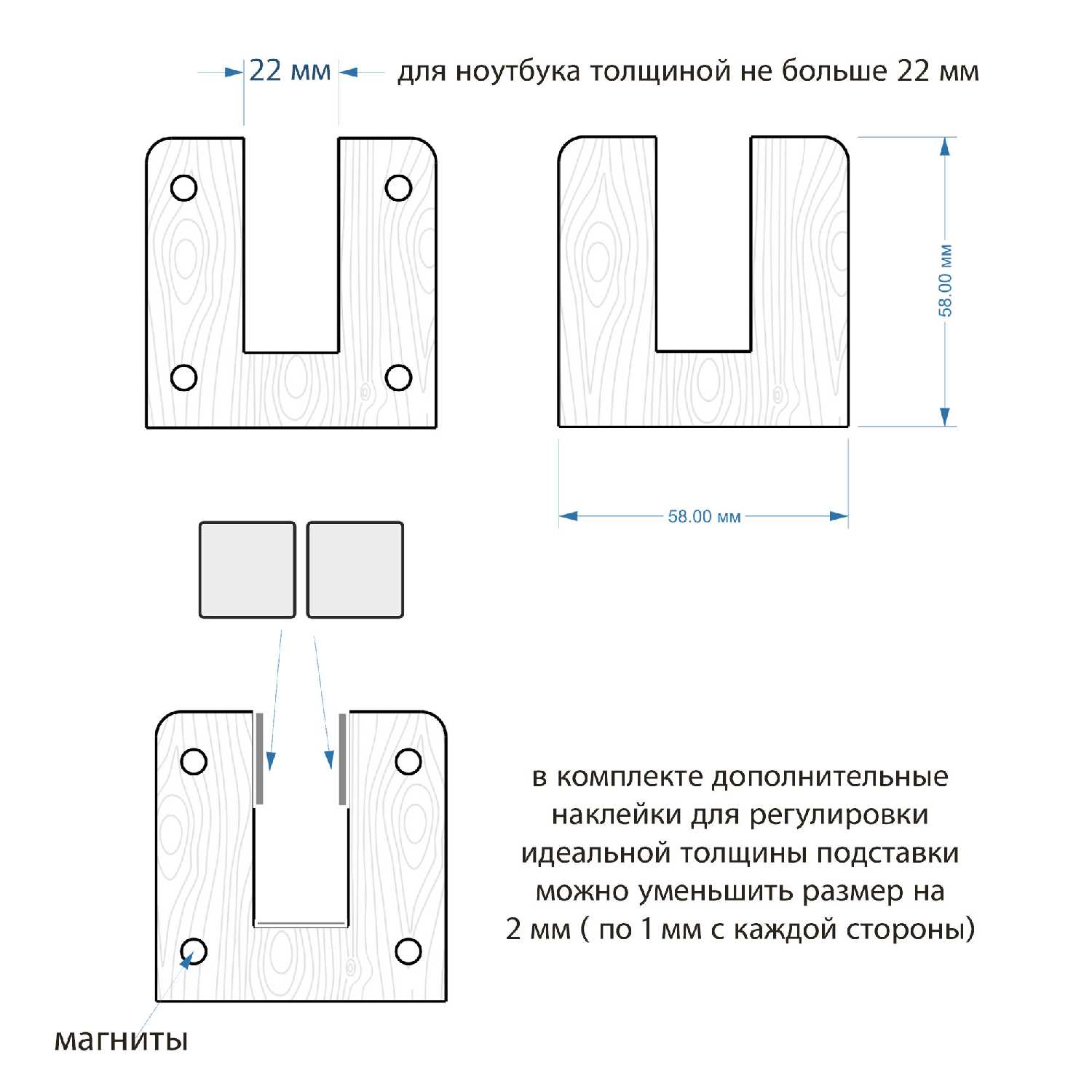Подставка для ноутбука Подставка для ноутбука (3 в 1) фотография 20