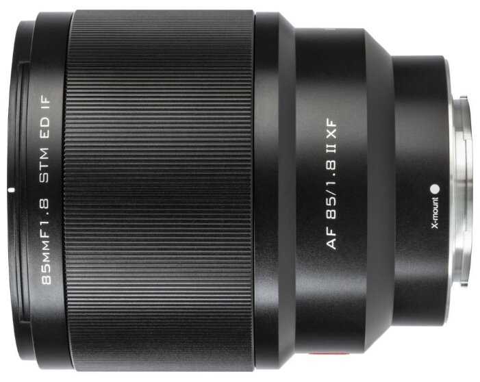 Объектив Viltrox AF 85мм f1.8 Mark II Fuji X-mount