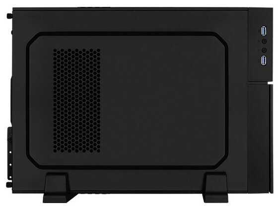 Компьютерный корпус AeroCool Playa Slim 400W Black фотография 5