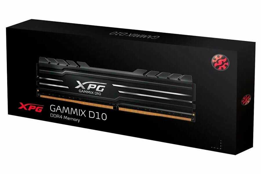Оперативная память XPG Gammix D10 8 ГБ DDR4 DIMM CL18 (AX4U36008G18I-SB10) фотография 14
