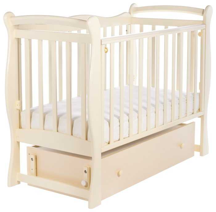 Кроватка SWEET BABY Dolce Vita, классическая, поперечный маятник фотография 1