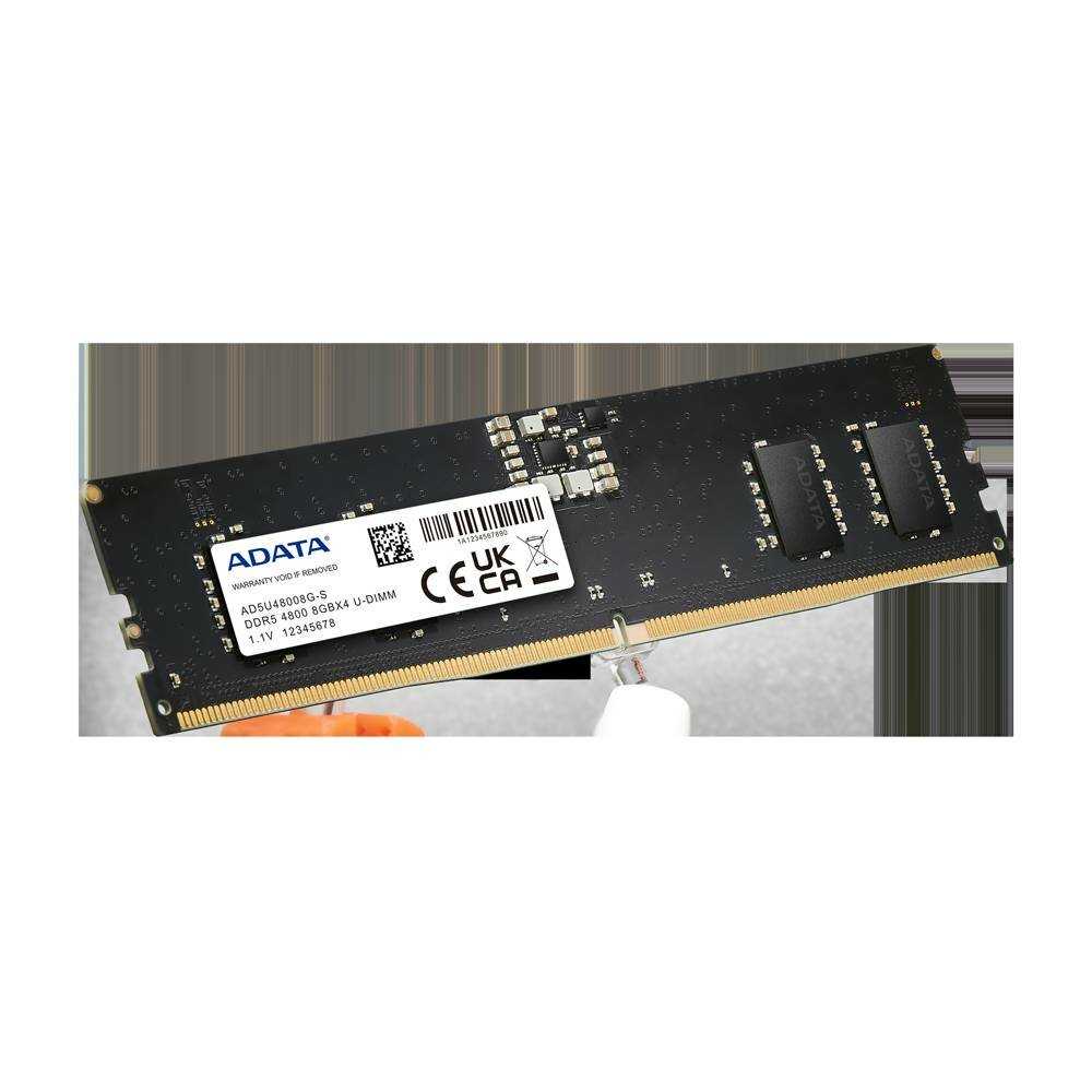 Модуль памяти ADATA 8GB DDR5 4800 UDIMM (AD5U48008G-S) фотография 9