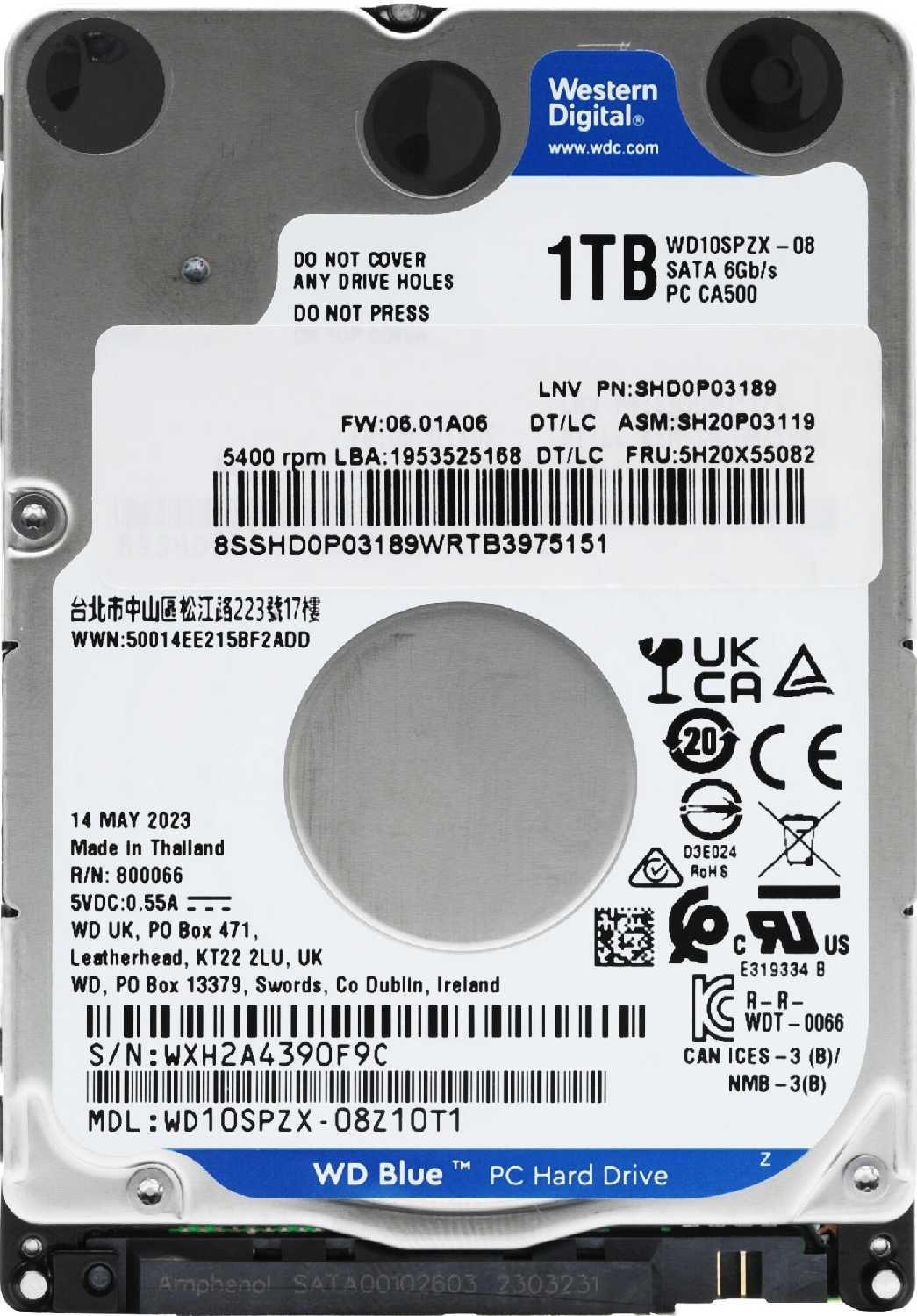 Жесткий диск Western Digital WD Blue (WD30EZAZ) фотография 6