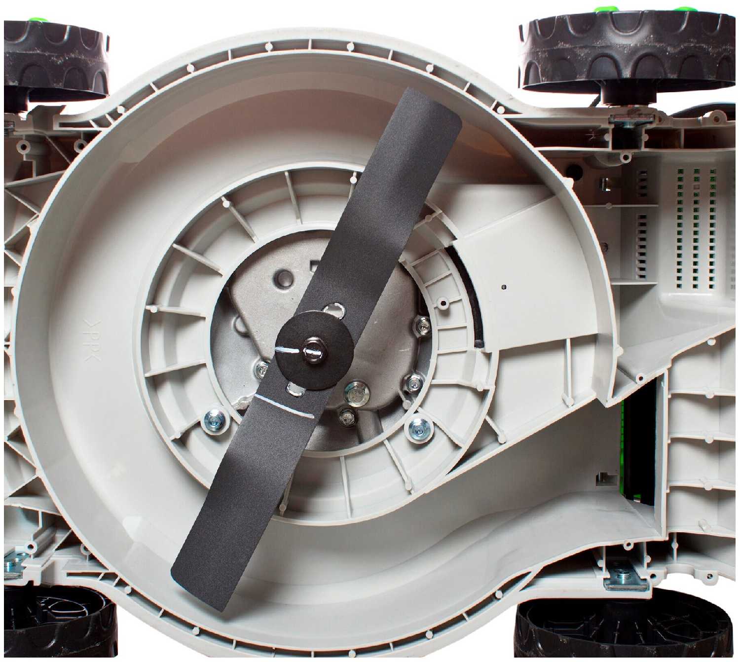Газонокосилка бензиновая несамоходная RedVerg RD-GLM40P 2,2 л. с, 40 см фотография 4