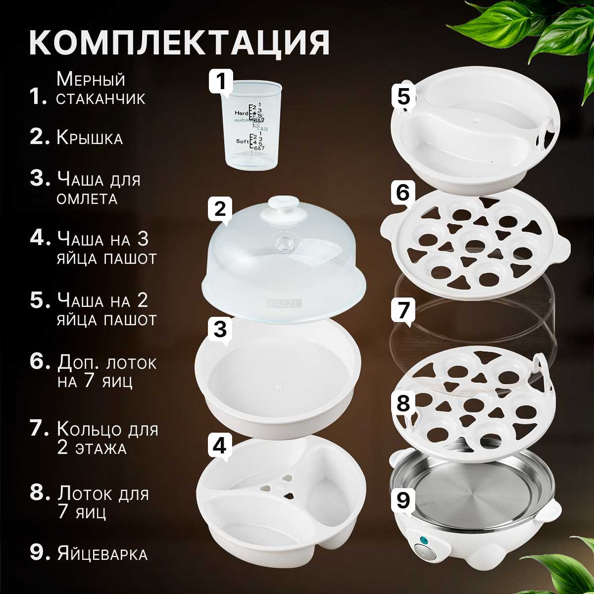 Электрическая яйцеварка PAZZL Яйцеварка фотография 14
