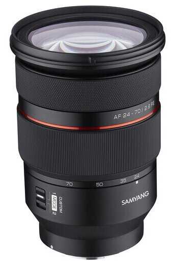 Объектив Samyang AF 24-70mm f/2.8 Sony FE, автофокусный фотография 9