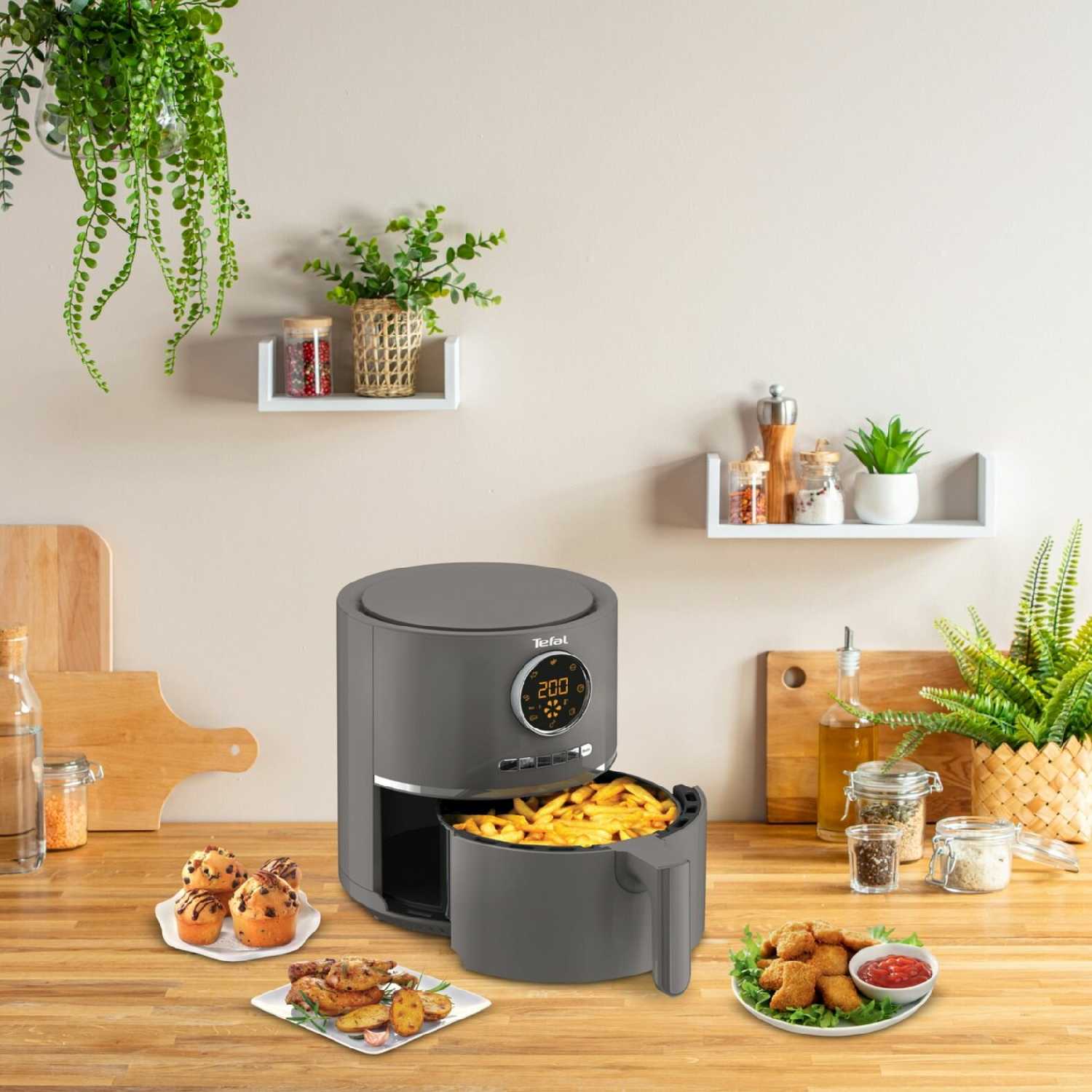 Аэрогриль Tefal Easy Fry Compact (EY145810) фотография 13